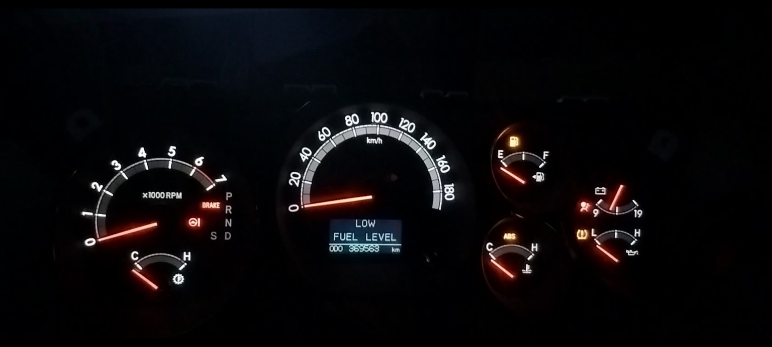 Приборная панель автомобиля